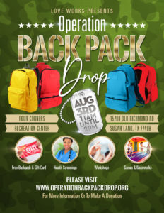 Operation Backpack Drop